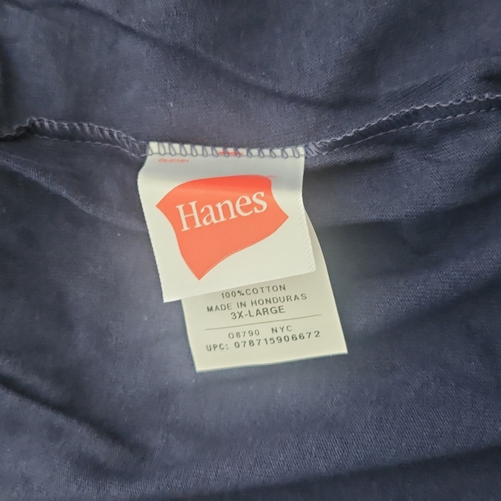Hanes Navy Blue Men's Shorts - Picture 2 of 4
